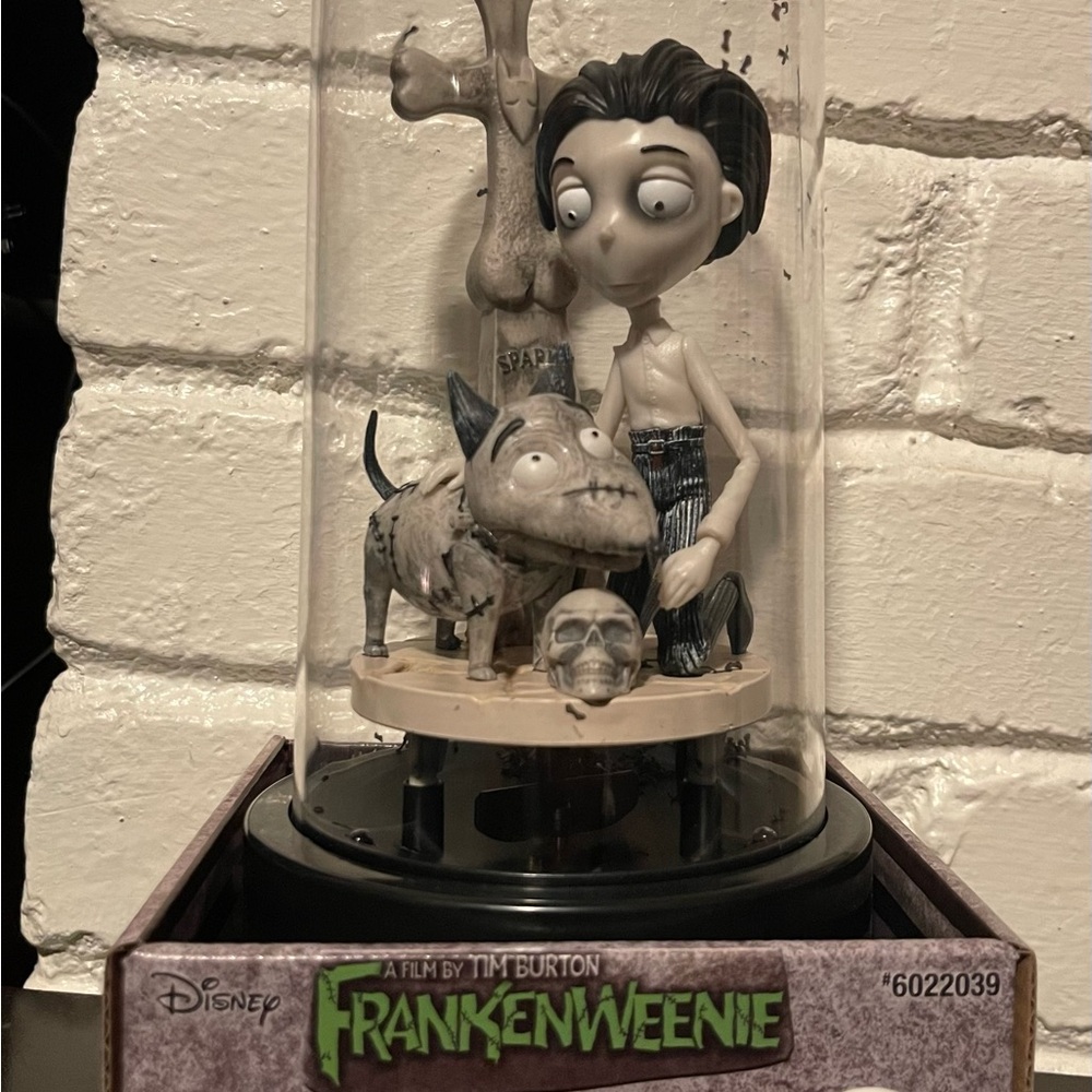 Disney Frankenweenie Black and Gray Figurine